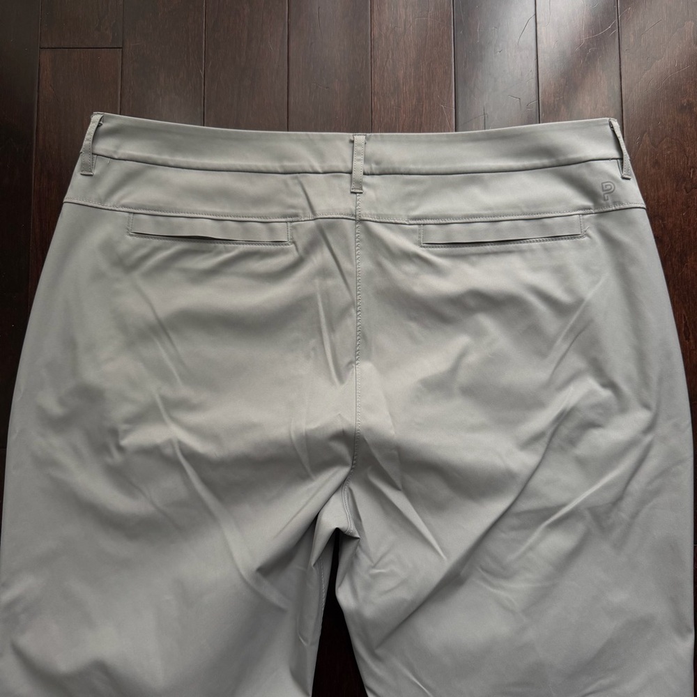 Public Rec Men's Dealmaker Chino+ Pants Size 36x32 Gray Travel Golf Work Casual - Picture 8 of 13